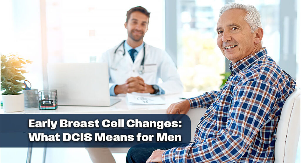 Breast cancer is most often found in women, but men can get breast cancer too. About 1 out of every 100 breast cancers diagnosed in the United States is found in a man. Image for illustration purposes