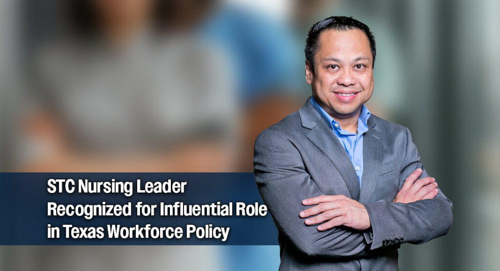 STC’s Valerio Named Key Contributor to Texas Health Care Workforce Reforms