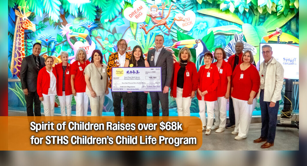 STHS Children’s Receives Record $68,790 Donation from Spirit Halloween