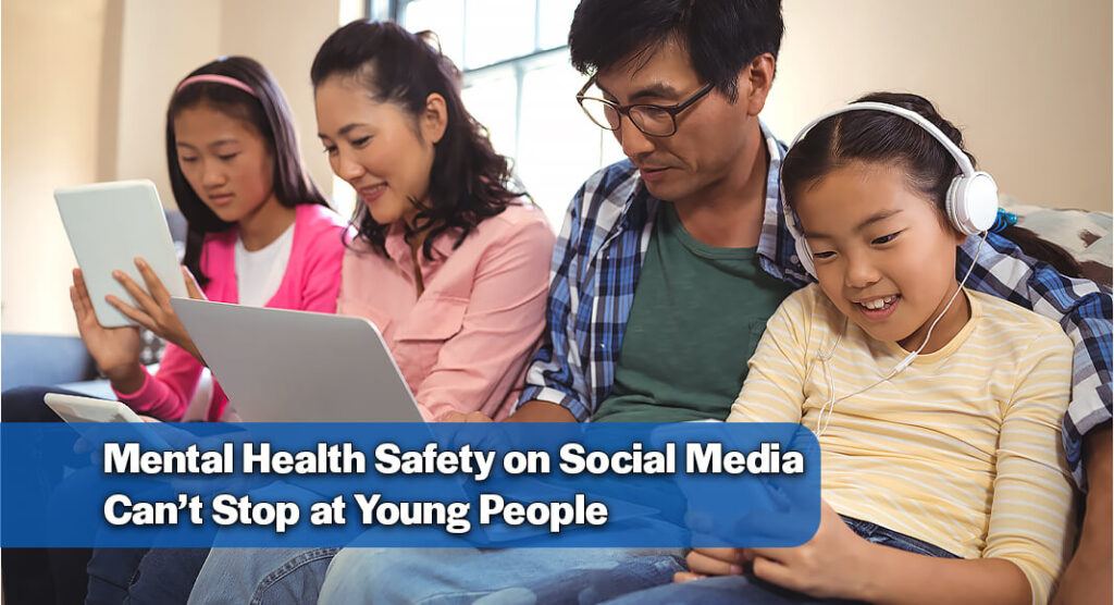 Improving Mental Health Safety on Social Media for Users of All Ages