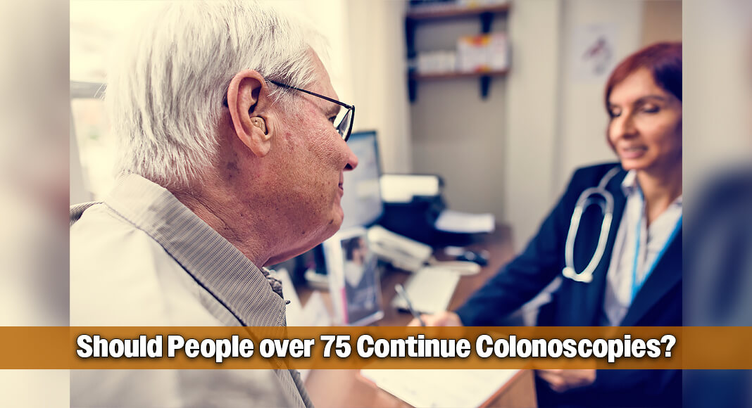 The American Cancer Society recommends screening for colorectal cancer in adults beginning at age 45 and continuing through age 75. Image for illustration purposes