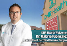DHR Health Welcomes Double Board-Certified Vascular Surgeon, Dr. Gabriel Gonzalez