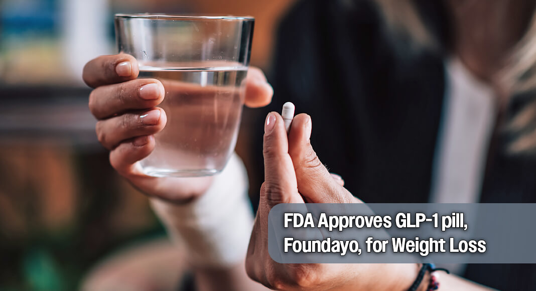The Food and Drug Administration (FDA) has approved Eli Lilly’s once-daily oral GLP-1 receptor agonist, orforglipron, for adults with obesity, or overweight with weight-related medical problem. Image for illustration purposes