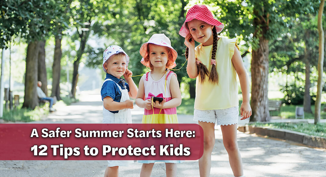 While parents are busy preparing for summer vacations and pool days, it’s important to also plan for how you will keep your kids safe this summer. Water accidents, sunburns, dehydration and head/neck injuries are some of the most common concerns pediatricians see during the summer. Image for illustration purposes