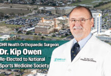DHR Health Orthopaedic Surgeon, Dr. Kip Owen, Re-Elected to National Sports Medicine Society