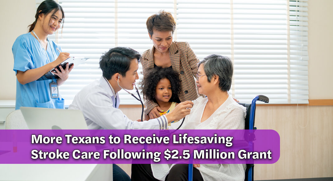 Governor Greg Abbott announced $2.5 million in grant funding for hospitals to increase access to lifesaving stroke care through mobile stroke units. Image for illustration purposes