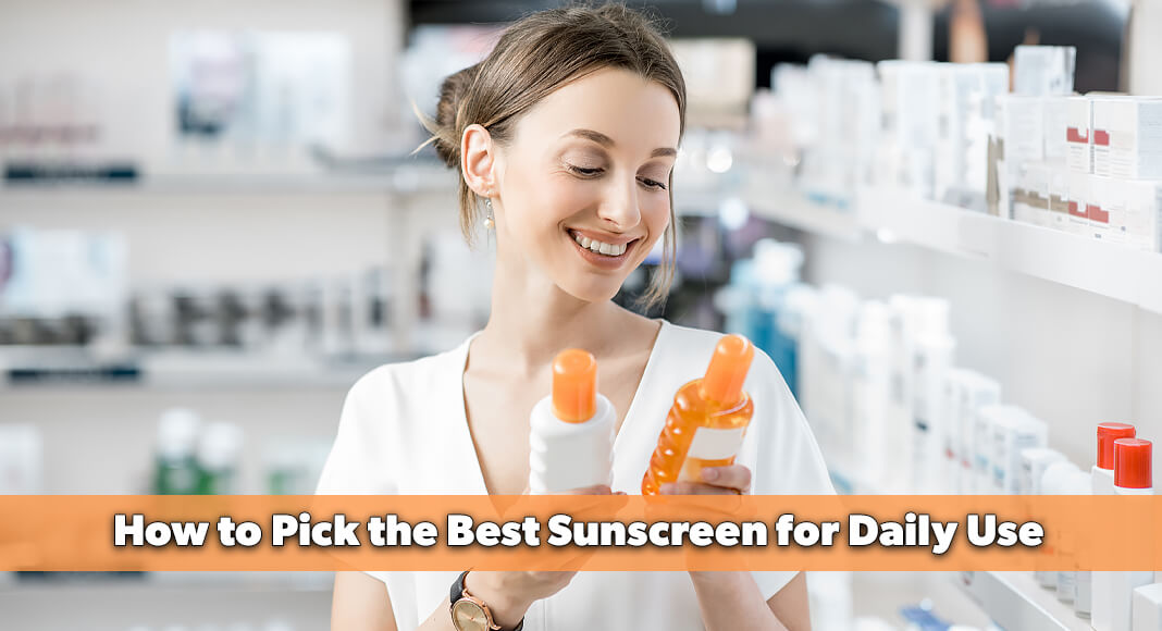 “The most important thing when you’re grabbing your bottle of sunscreen is that it’s at least 30 SPF." Image for illustration purposes