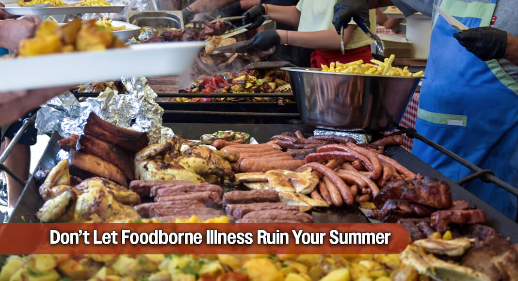 Because most foodborne illnesses are preventable, proper food safety practices are key to keeping every summer meal safe. Image for illustration purposes