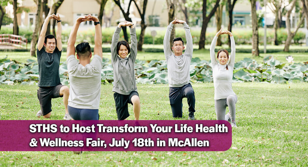 Encouraging healthy living through physical activity, nutrition and wellness education, STHS’ annual community event will feature family-friendly activities designed to nurture the mind, body and spirit. Image for illustration purposes