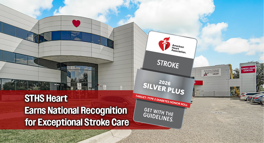 The Get With The Guidelines®–Stroke Silver Plus with Target: Type 2 Diabetes Honor Roll achievement award recognizes STHS Heart’s dedication to delivering guideline-based stroke care that improves outcomes and reduces disability. STHS Images