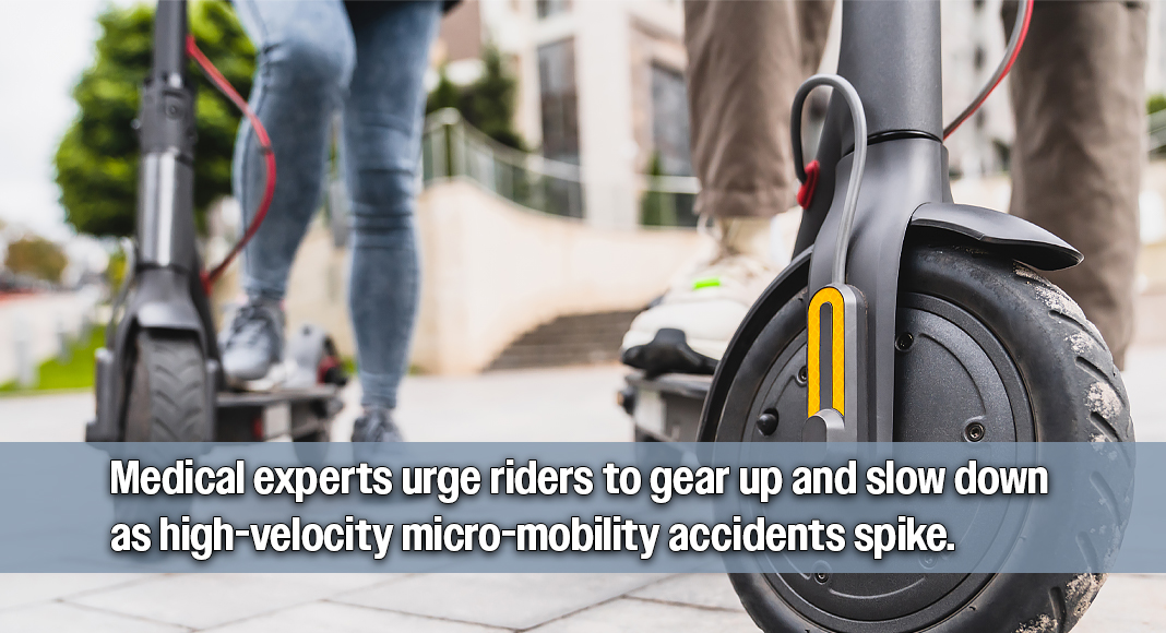 As electric bikes and scooters grow in popularity, so does the number of injuries. Emergency departments across the U.S. are seeing more kids for related accidents. Image for illustration purposes