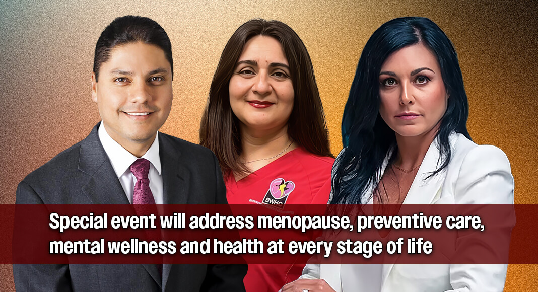 Dr. J. Gabriel Guajardo, Gynecologist: Dr. Claudia P. Garcia, OBGYN ACOG/ABOG Certified: and Dr. Danielle M. Stone, Cardiologist, Courtesy images