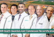 DHR Health Recertified for Advanced Hip & Knee Replacements
