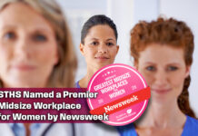STHS Named to Newsweek’s America’s Greatest Midsize Workplaces for Women