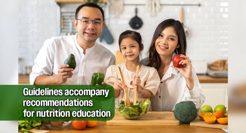 The Texas Nutrition Advisory Committee published the first nutritional guidelines created by Texans for Texans. Image for illustration purposes