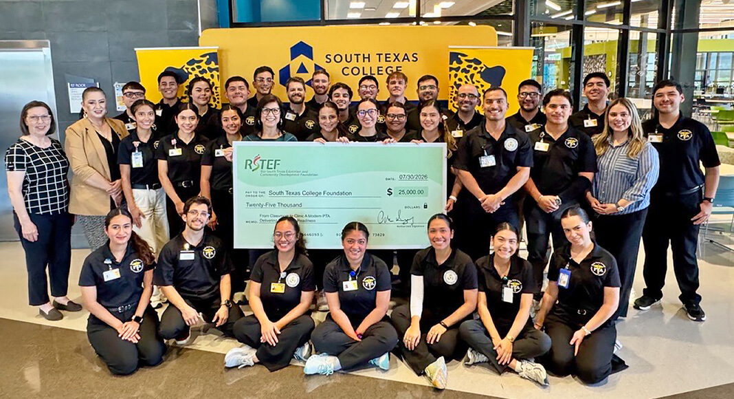Celebrated during a check presentation at STC’s Health Science Professions campus, the investment will help fast-track what was originally a five-year plan to equip the program’s upcoming lab space and expand hands-on training opportunities for future students. STC image