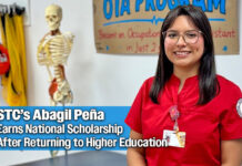 Returning STC Student Wins Prestigious Scholarship