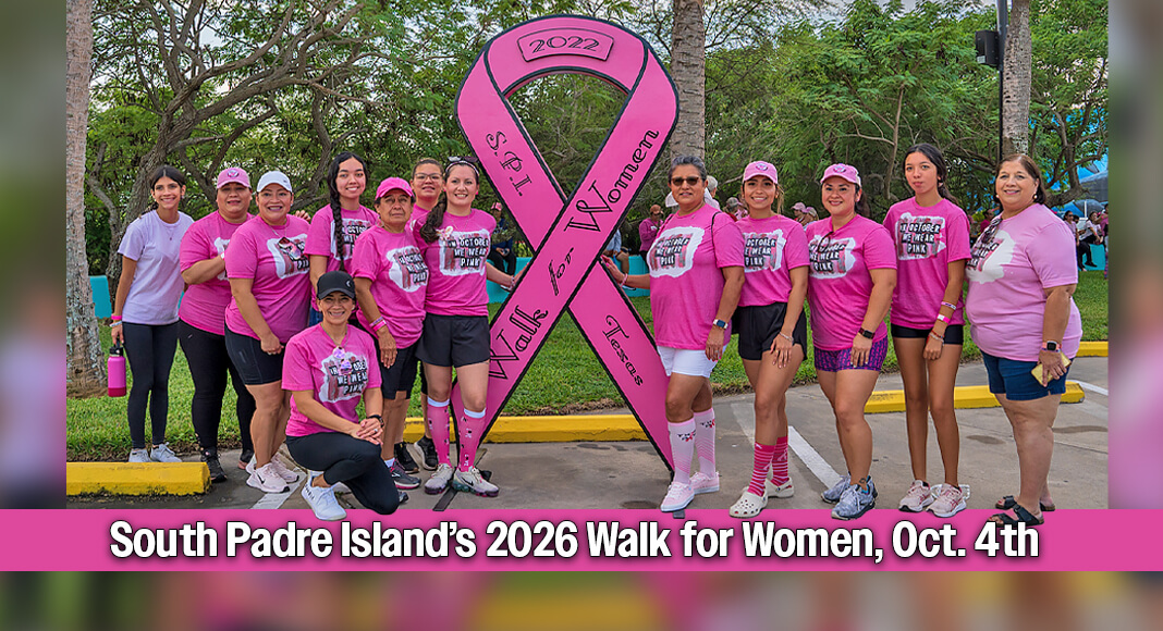 South Padre Island will come together in a show of hope, strength and support on Sunday, October 4, for the annual Walk for Breast Cancer Awareness, benefiting South Padre Island’s Walk for Women and its mission to help Rio Grande Valley women and families affected by breast cancer. Photo Credit: Visit South Padre Island