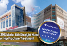 STHS Earns Another 5-Star Healthgrades Distinction for Hip Fracture Care