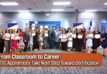 From Classroom to Career: TSC Apprentices Take Next Step Toward Certification