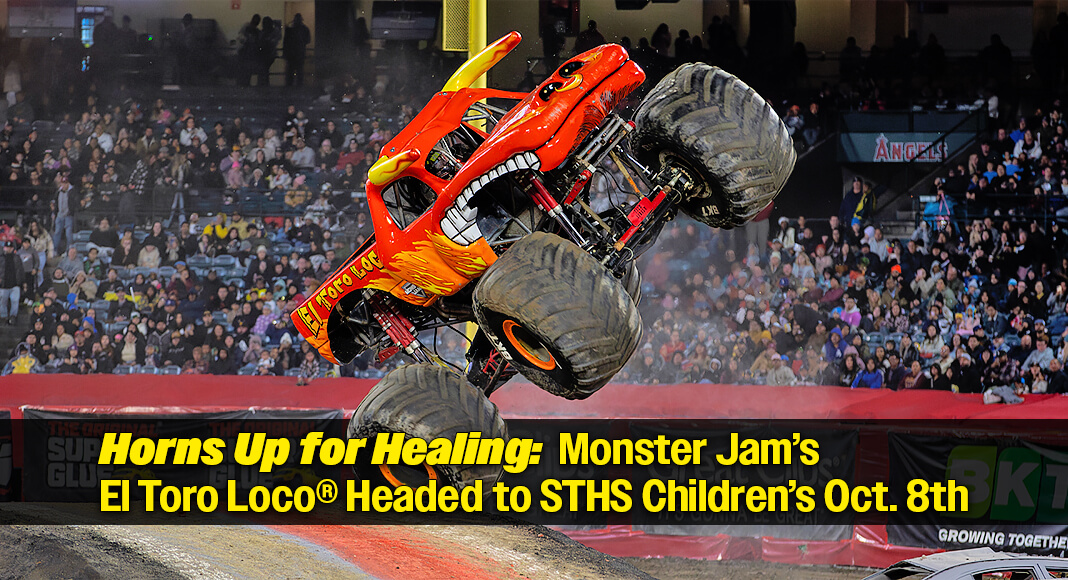 Fans can get an up-close look at one of Monster Jam's most popular trucks when El Toro Loco rolls into the STHS Children's campus. STHS Image