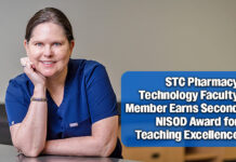Second NISOD Award Recognized for STC Pharmacy Technology Teaching