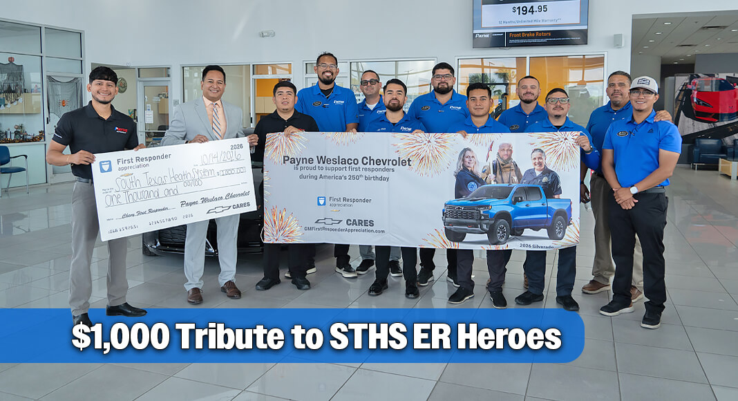 Local dealership recognizes the lifesaving work of emergency department staff while supporting the STHS Trauma & Critical Care Institute’s injury prevention and community outreach efforts. Image courtesy of STHS